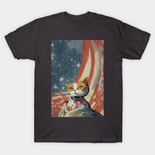 🐈 American cat T-Shirt